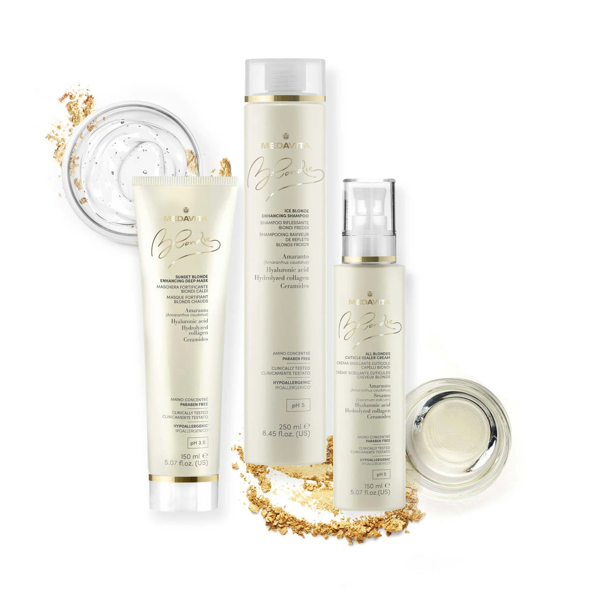 Medavita Blondie All Blondes Bonding Deep Mask 150ml lifestyle