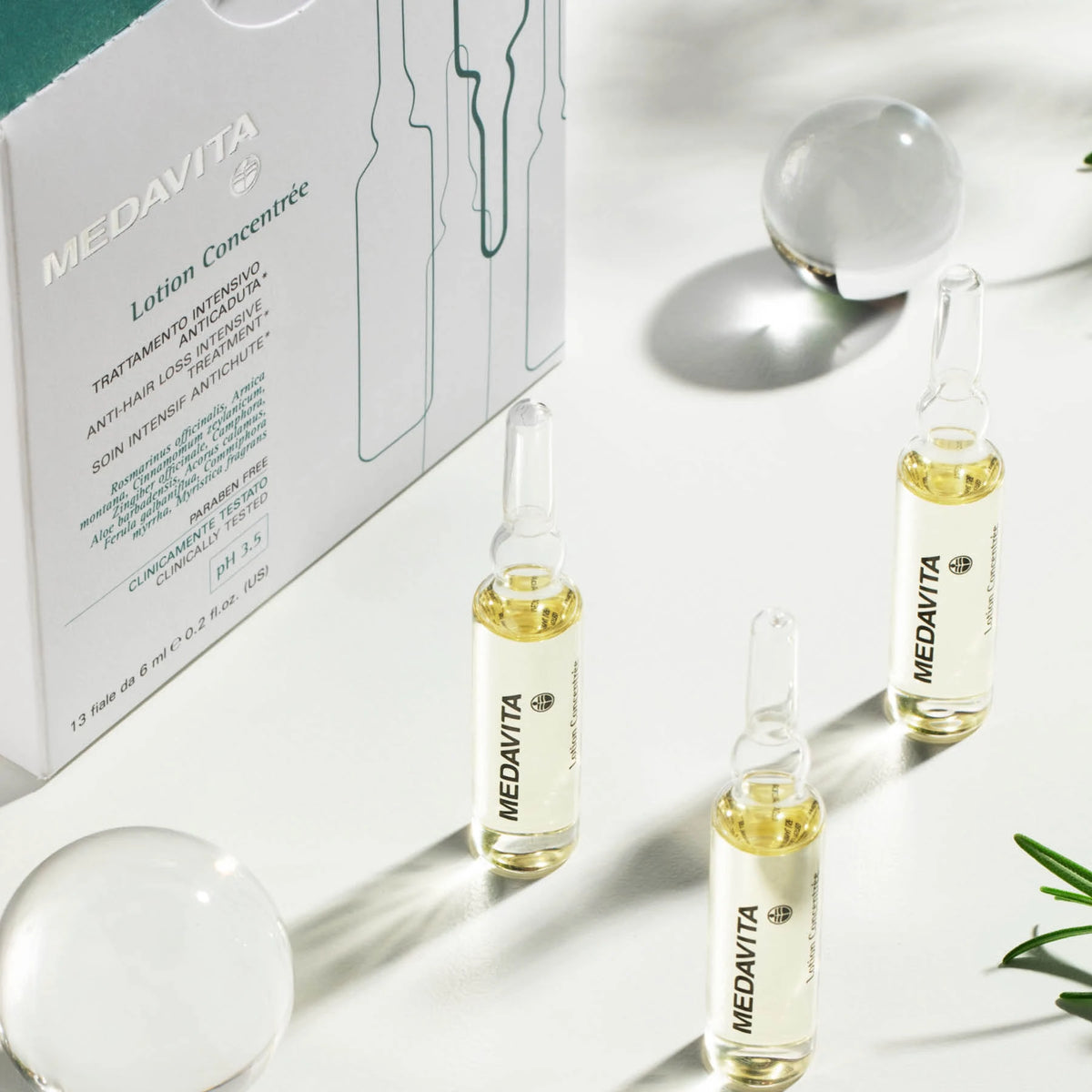 Medavita Lotion Concentrée Anti-Hair Loss Intensive Treatment 13x6ml lifestyle