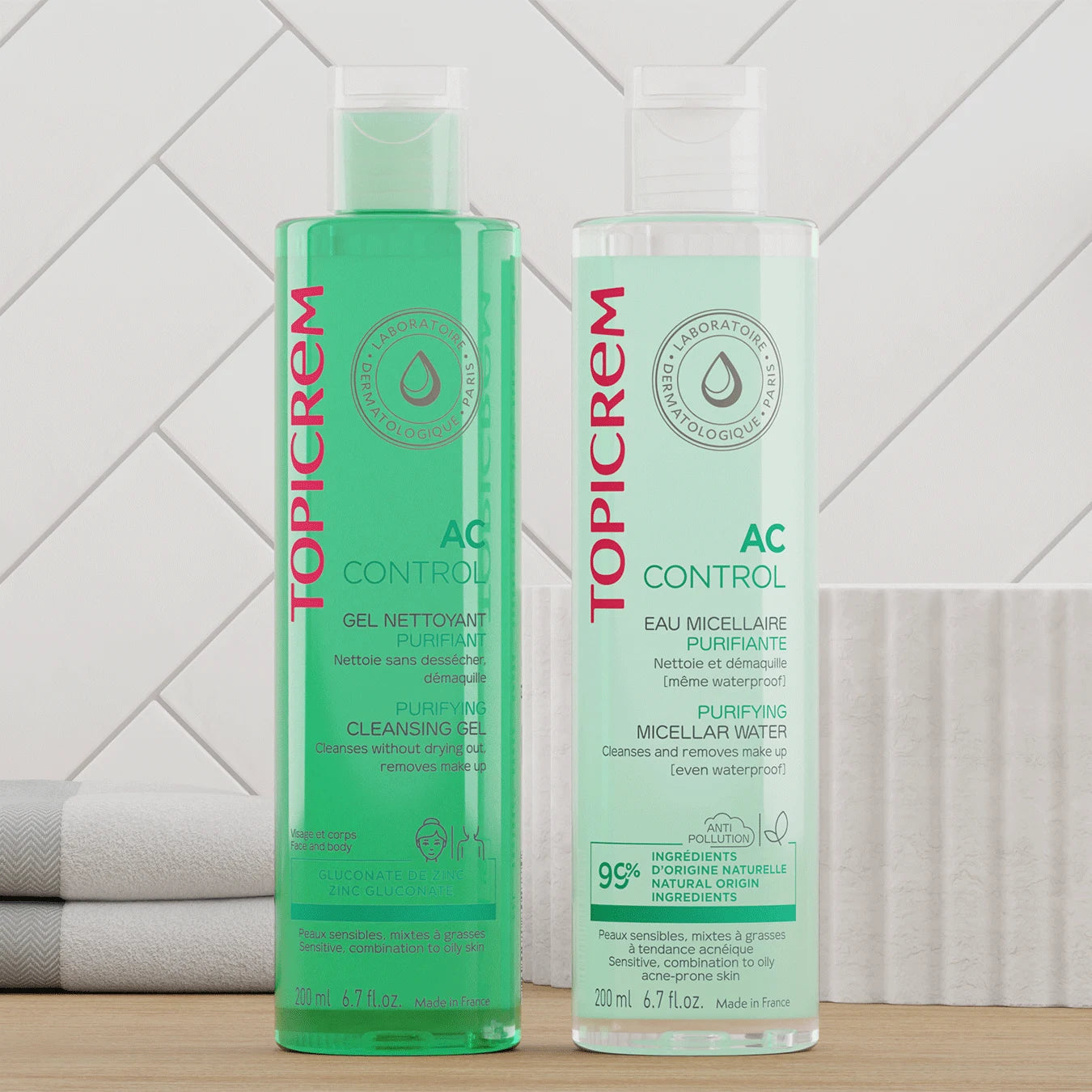 Topicrem AC CONTROL Purifying Micellar Water 400ml #Size_400ml