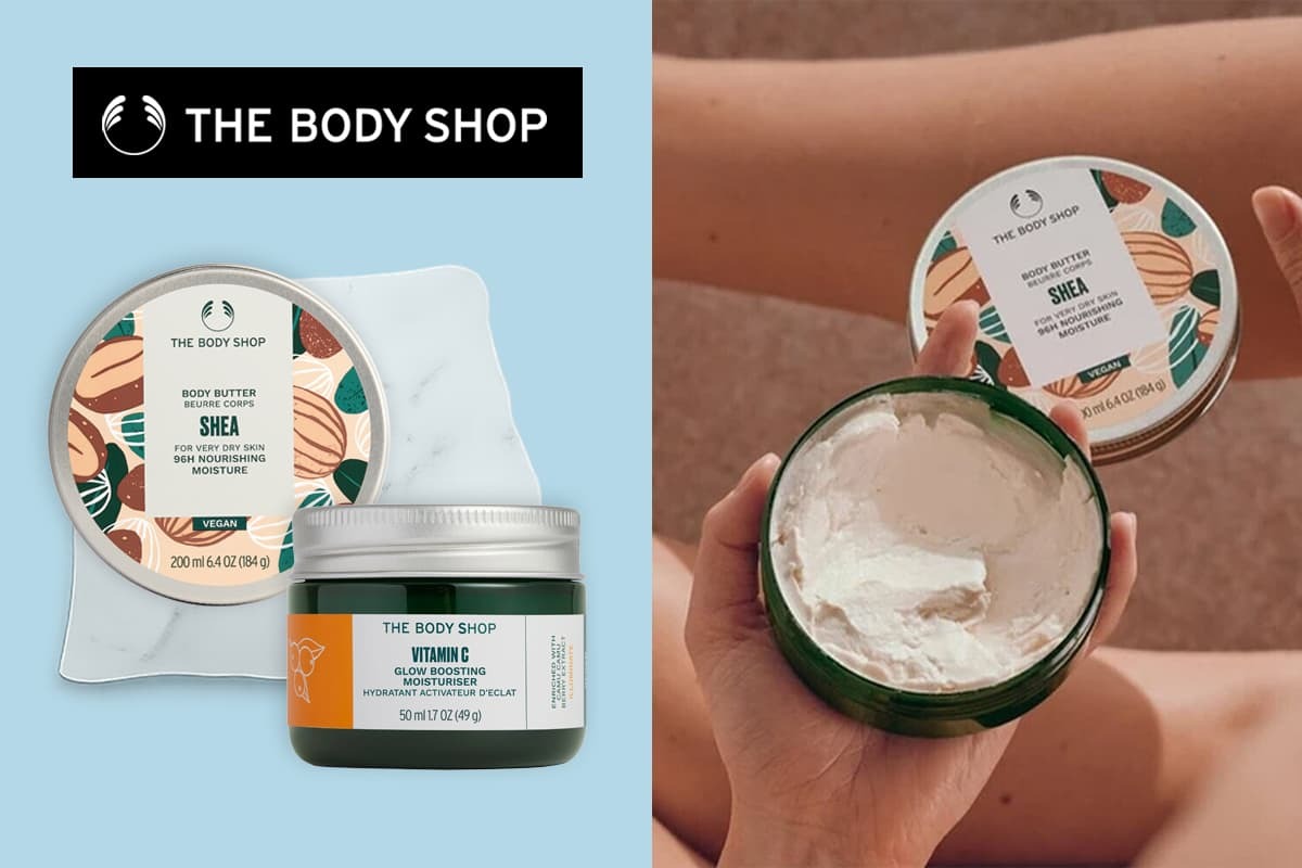 THE BODY SHOP a sosit!